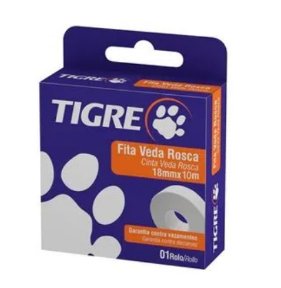 Veda Rosca 18x10 Tigre Branca