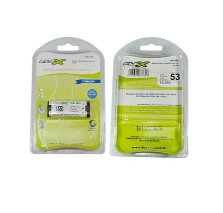 Bateria Para Telefone Sem Fio 2.4v 830mah Fx-105
