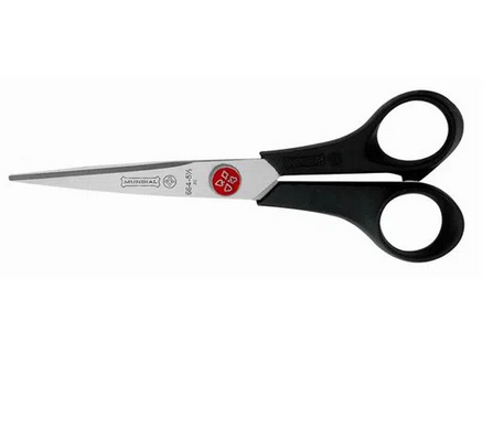 Tesoura Inox Ponto Vermelho 16,5 Cm - Mundial